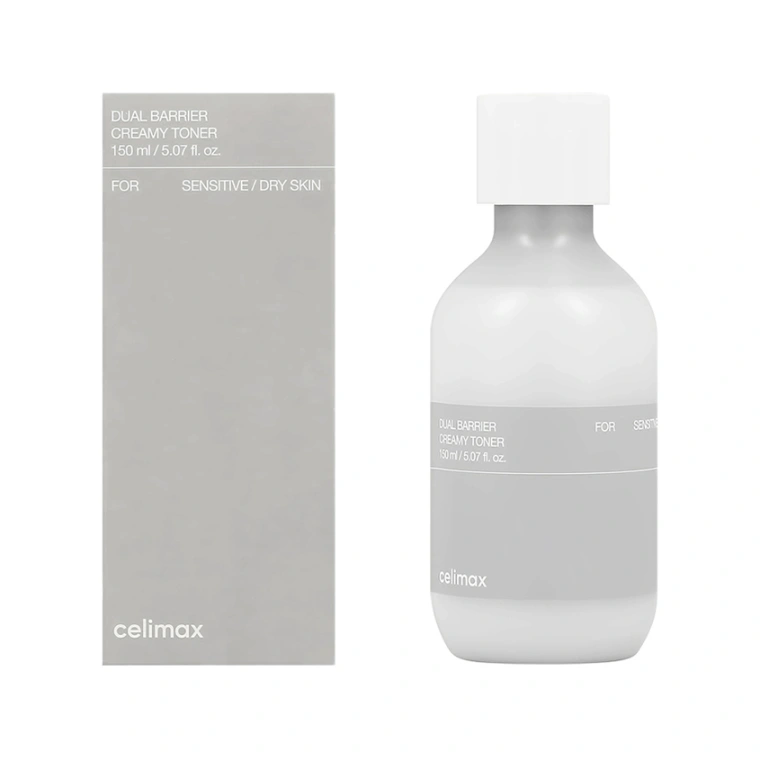 Барьерный кремовый тонер Celimax Dual Barrier Creamy Toner