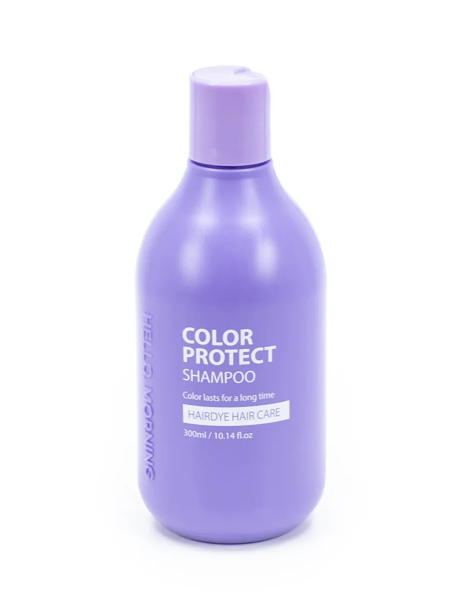 Hello, Morning / Хелоу Монинг Шампунь женский Color Protect для окрашенных волос, для защиты цвета