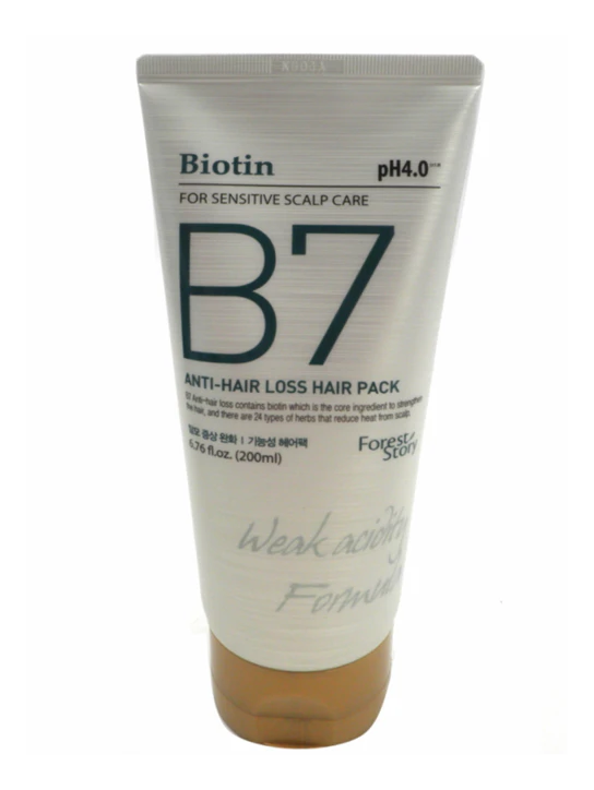 FOREST STORY Маска для волос против выпадения БИОТИН B7 Anti-Hair Loss Hair Pack