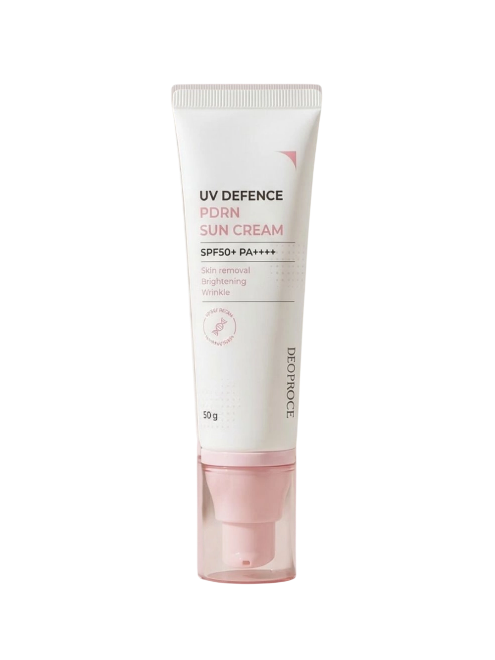 Крем солнцезащитный с PDRN DEOPROCE Defence PDRN Sun Cream SPF50+ PA++++