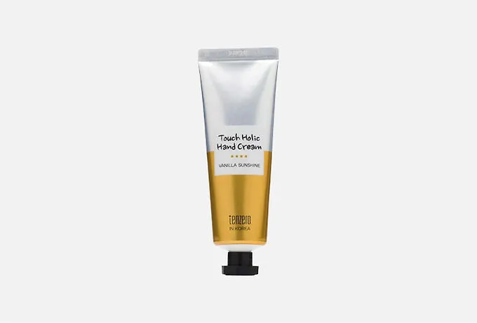 Парфюмированный крем для рук "Солнечная ваниль" - TENZERO TOUCH HOLIC HAND CREAM VANILA SUNSHINE
