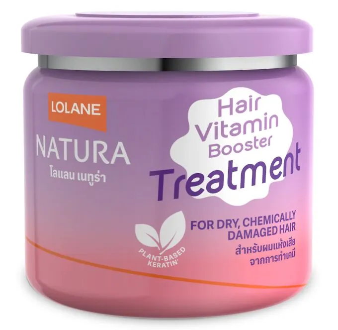 Lolane Маска NATURA HAIR VITAMIN BOOSTER TREATMENT FOR DRY, CHEMICALLY DAMAGED HAIR