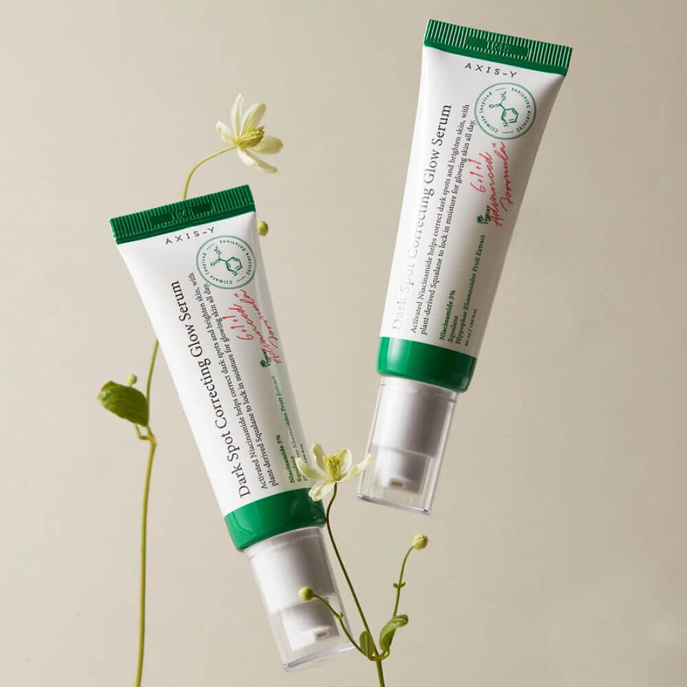 Осветляющая сыворотка от пигментных пятен с 5% ниацинамида AXIS-Y Dark Spot Correcting Glow Serum.