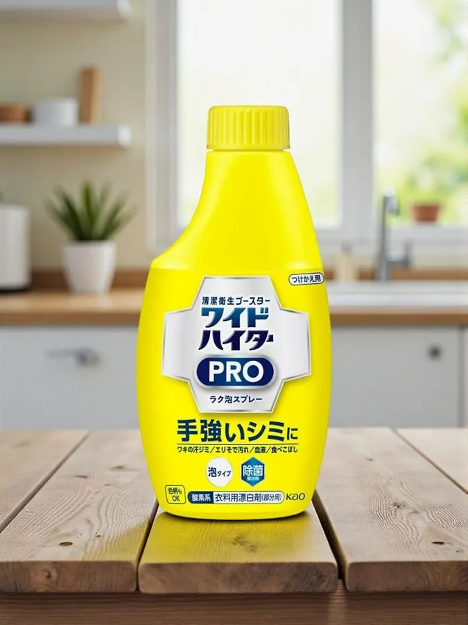 KAO Жидкий кислородный спрей-пятновыводитель «Wide Haiter Pro Clear Hero» (для удаления пятен) 300мл