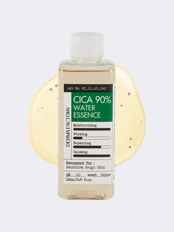 Успокаивающий тонер-эссенция с 90% центеллы Derma Factory Cica 90% Water Essence