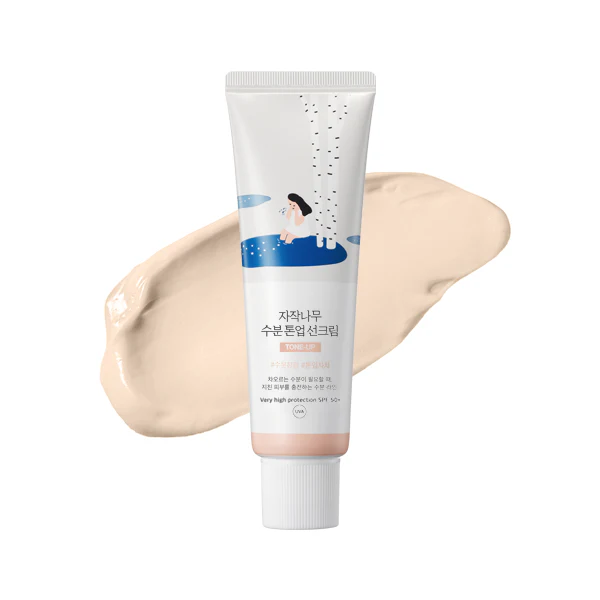 Тонирующий солнцезащитный крем Round Lab Birch Juice Moisturizing Tone-Up Sunscreen SPF50+ PA++++