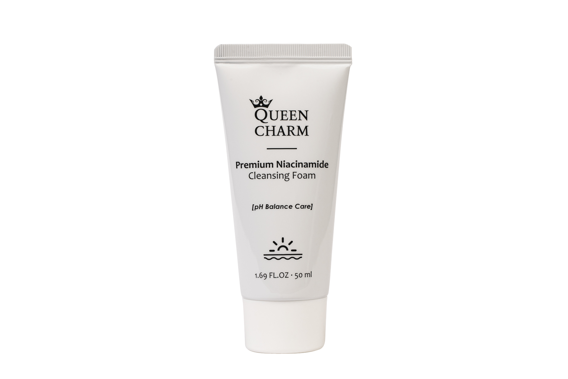 QUEEN CHARM. Пенка для умывания с ниацинамидом, PREMIUM  NIACINAMIDE CLEANSING FOAM.