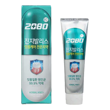 Антибактериальная зубная паста с экстрактом гинкго DC 2080 Gingivalis Herbal Mint
