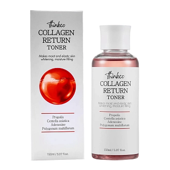 Тонер восстанавливающий с коллагеном / Thinkco Collagen Return Toner