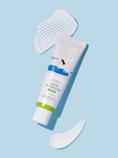 Round Lab Солнцезащитный крем с березовым соком SPF50 Birch Juice Moisturizing Mild-Up Sunscreen