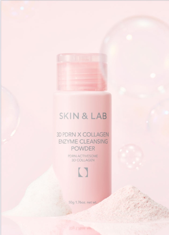 SKIN&LAB Энзимная пудра с 3D-ПДРН и коллагеном, 3D PDRN X Collagen Enzyme Cleansing Powder