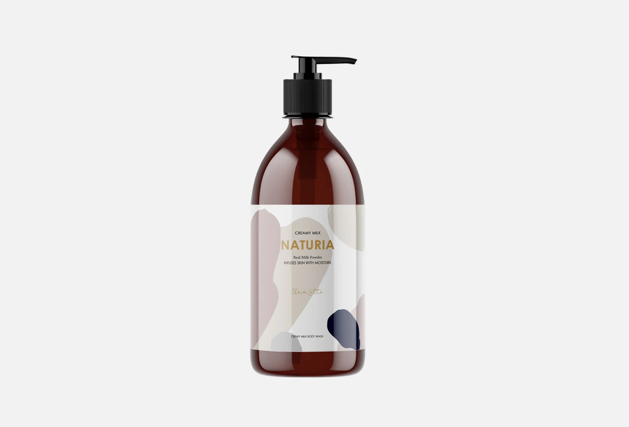 Гель для душа ШОКОЛАД NaturiaCreamy Milk Body Wash — Choco latte