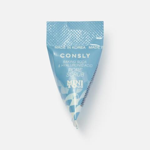 Скраб для лица с содой и гиалуроновой кислотой Consly Mini To Go Baking Soda & Hyaluronic Acid Pore Scrub