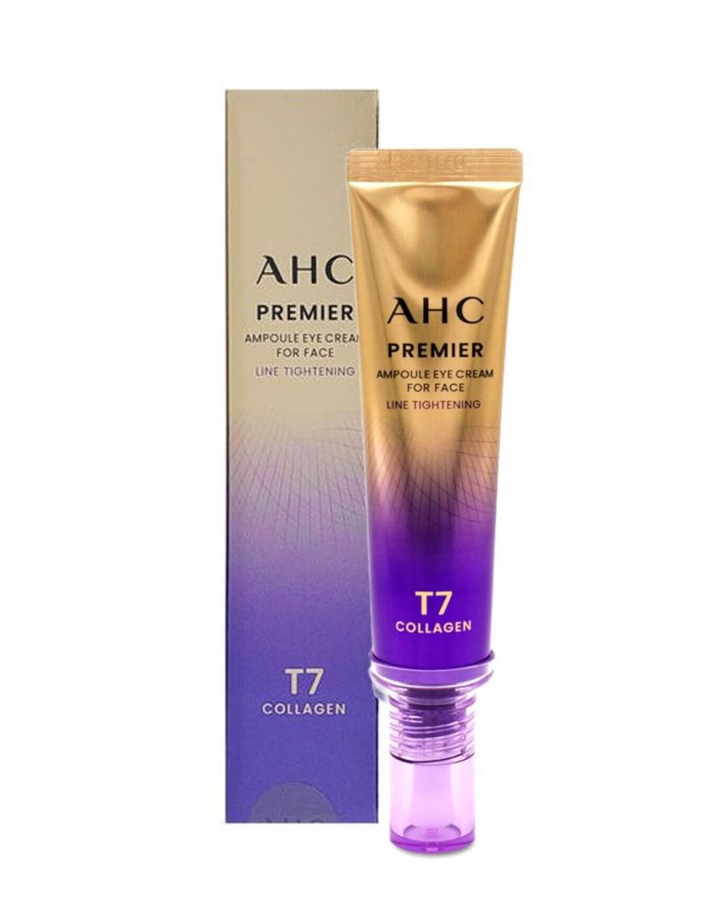 Крем для век антивозрастной с коллагеном AHC Premier Ampoule Eye Cream For Face Collagen T7