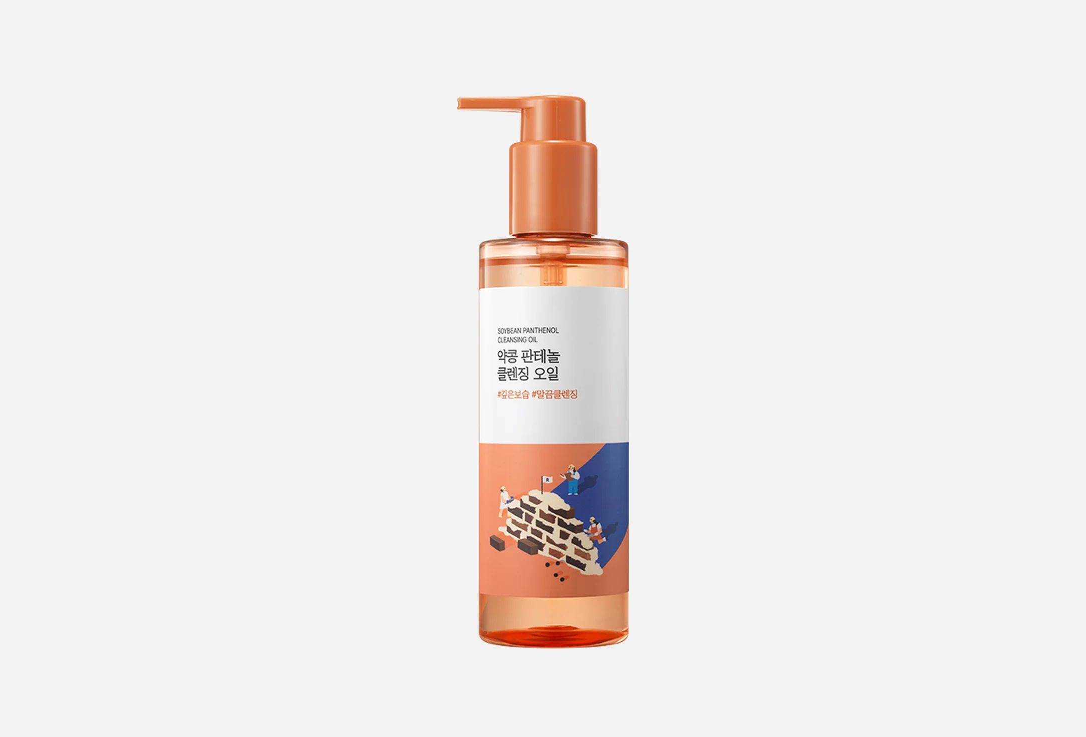 Гидрофильное масло с чёрной соей и пантенолом Round Lab Soybean Panthenol Cleansing Oil