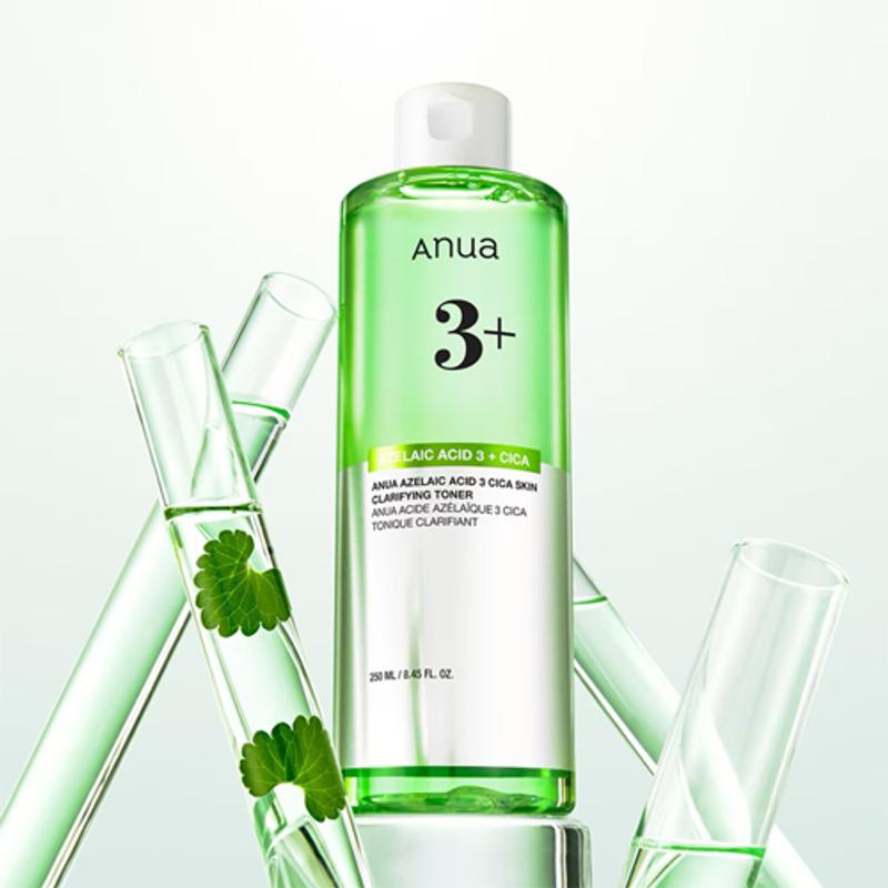 Anua Успокаивающий тонер с 3% азелаиновой кислоты Azelaic 3 Cica Skin Clarifying Toner