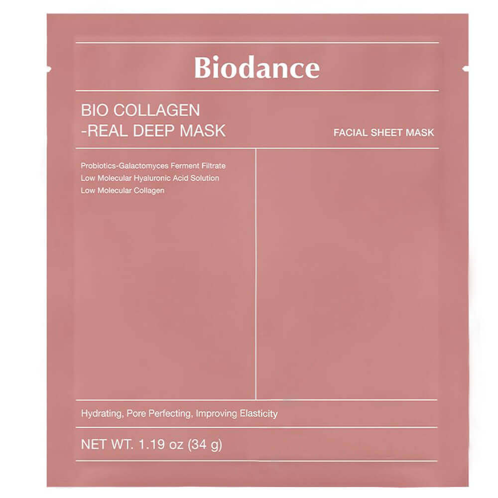 Ночная гидрогелевая маска с коллагеном для эластичности кожи Biodance Bio-Collagen Real Deep Mask