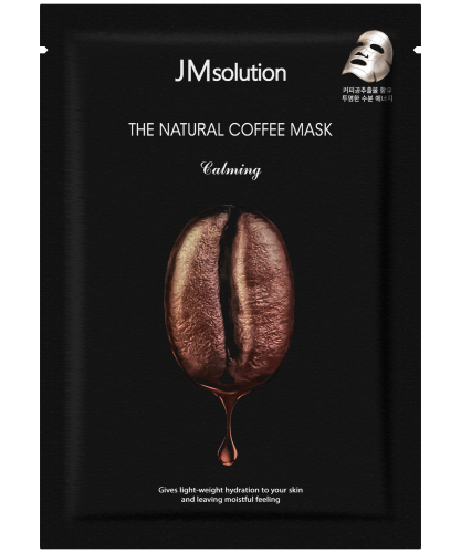 JMsolution Тканевая маска с кофе арабика The Natural Coffee Mask Calming