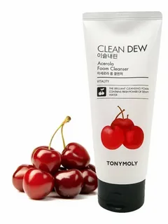 Tony Moly Пенка для умывания с экстрактом ацеролы Clean Dew Acerola Foam Cleanser