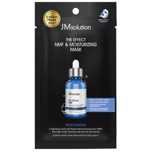 JMsolution Тканевая маска с пептидами и гиалуроновой кислотой, The Effect Nmf & Moisturizing Mask
