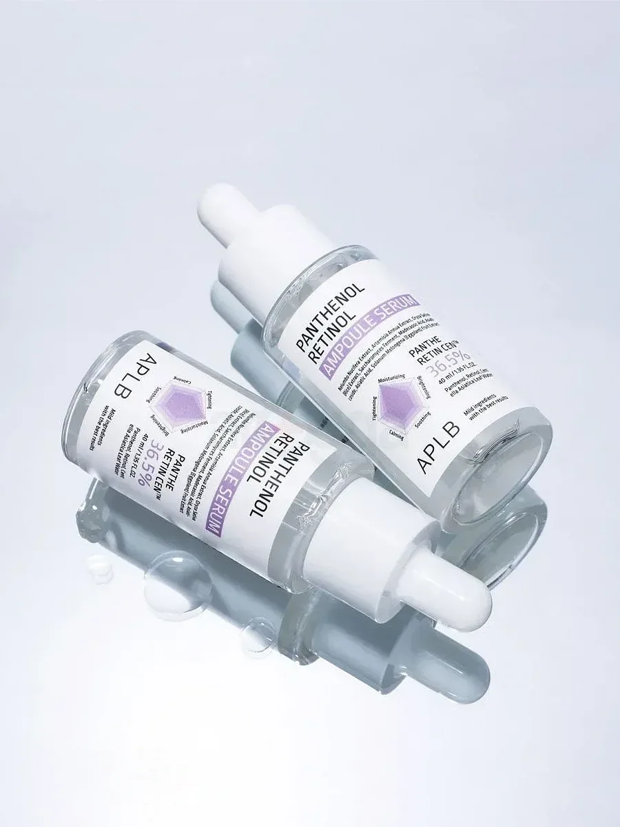 APLB Cыворотка с пантенолом и ретинолом для сияния кожи PANTHENOL RETINOL AMPOULE SERUM