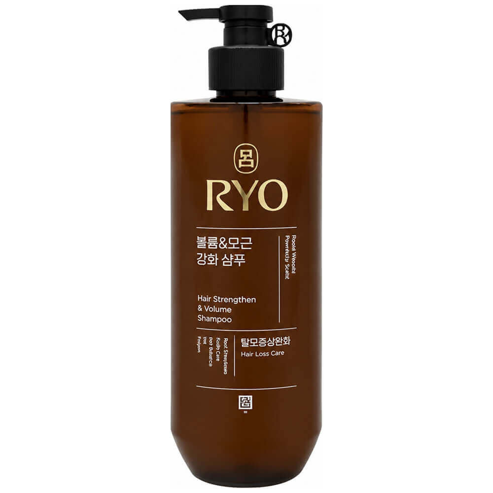 Шампунь для укрепления и объёма волос RYO Hair Strengthen & Volume Shampoo.