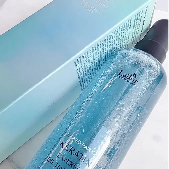 Двухфазный кератиновый мист с комплексом масел Lador Keratin Layered Oil Hair Mist