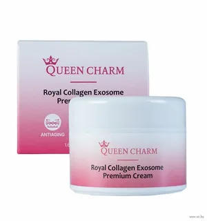Крем для лица Queen Charm с экзосомами коллагена