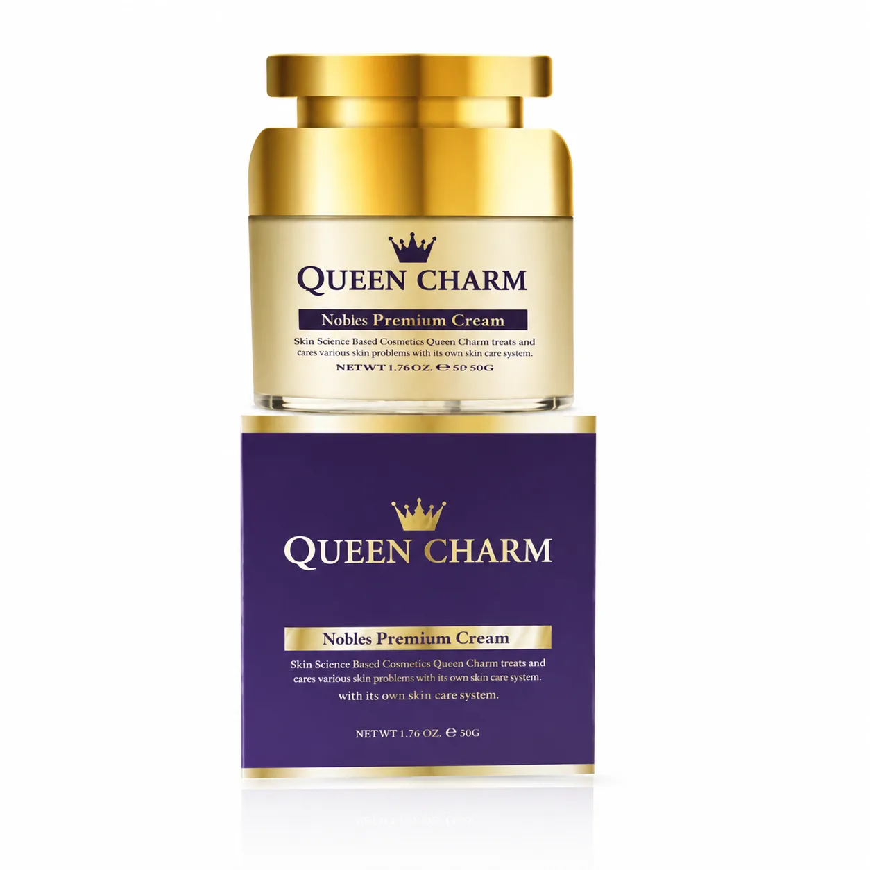 QUEEN CHARM Антивозрастной крем для лица VOLUX PREMIUM CREAM