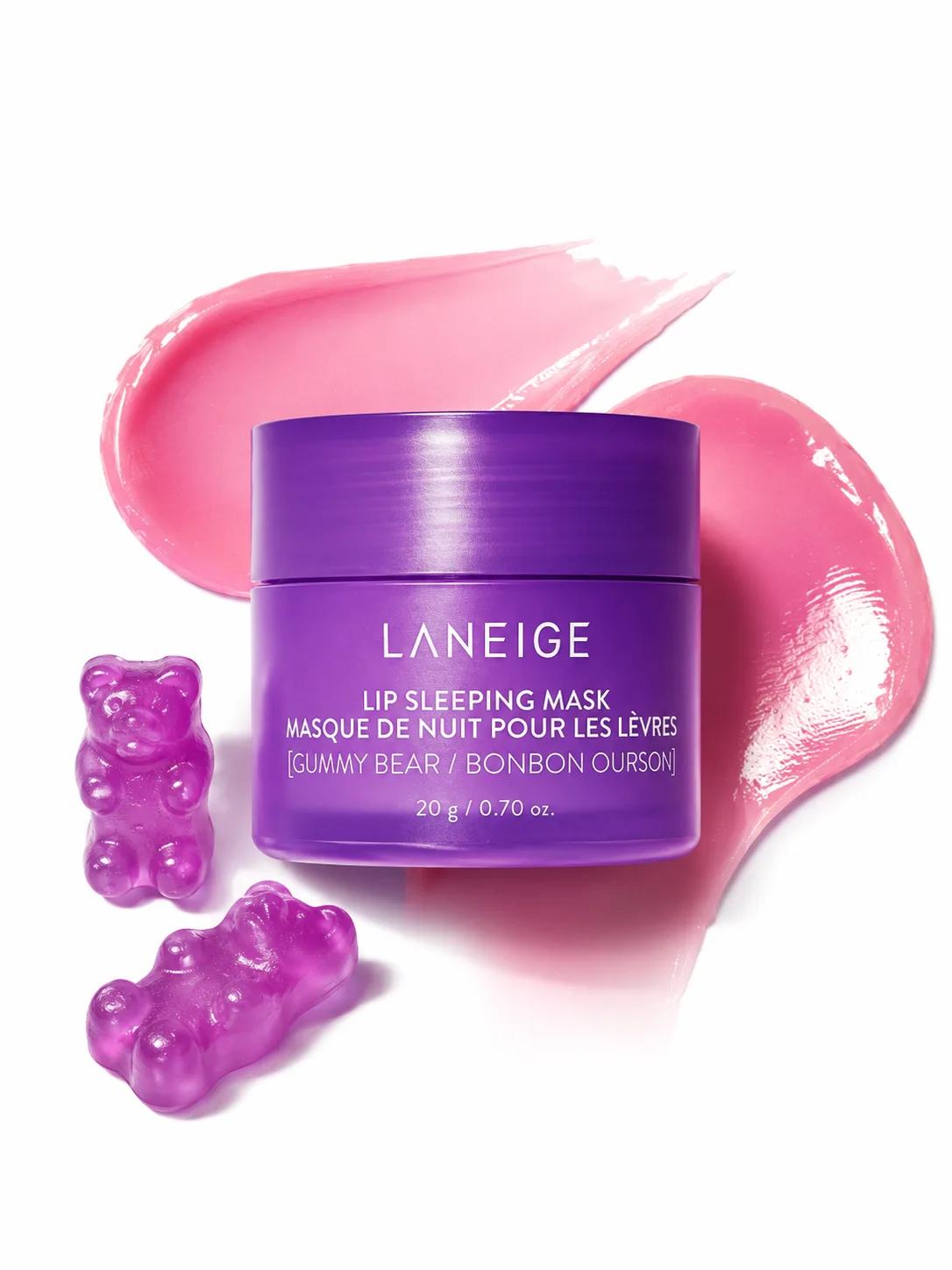 Laneige Ночная маска для губ ‘Мармеладный Мишка’,Lip Sleeping Mask Gummy Bear Mini