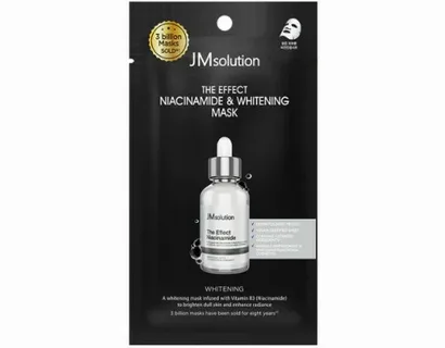 Тканевая маска с ниацинамидом JMsolution The Effect Niacinamide & Whitening Mask