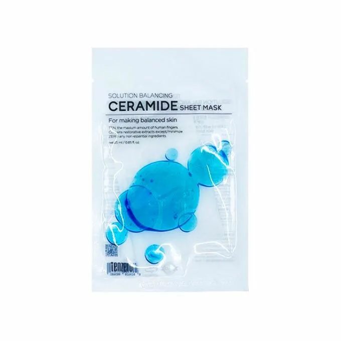 Tenzero Solution Balancing Ceramide Sheet Mask Маска для лица