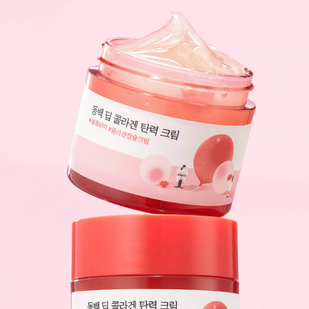 Укрепляющий коллагеновый крем с камелией Round Lab Camellia Deep Collagen Firming Cream