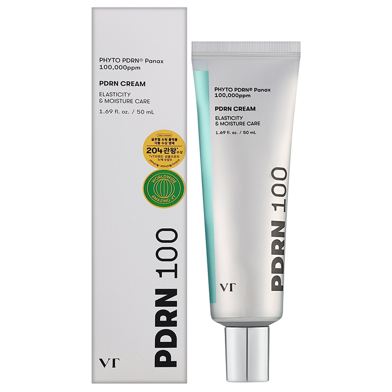 Увлажняющий капсульный крем с ПДРН и азуленом VT Cosmetics PDRN Cream 100