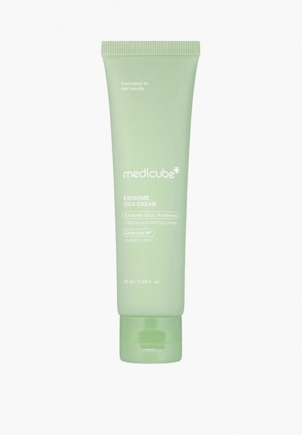Лёгкий успокаивающий крем с центеллой medicube Exosome Cica Cream
