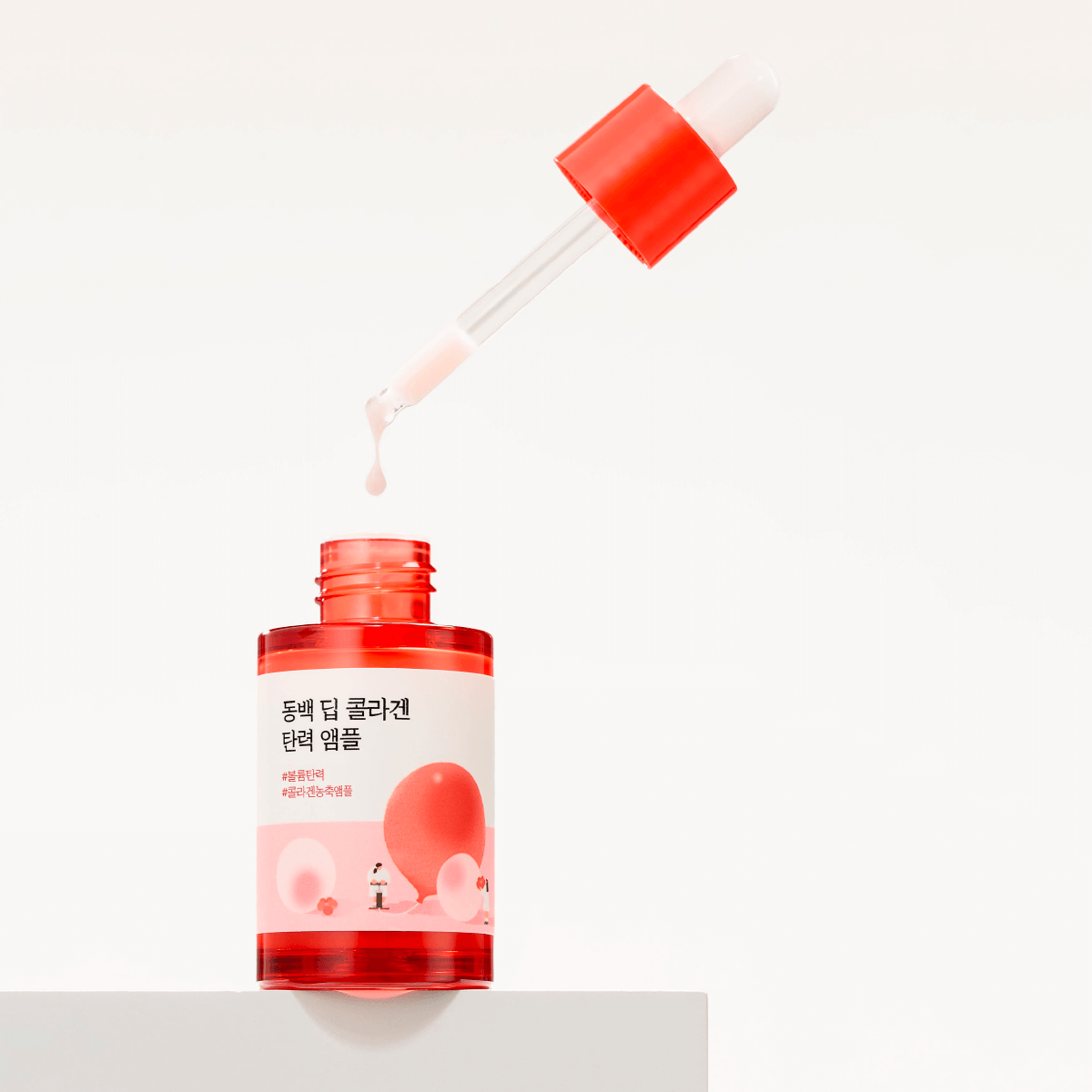 Укрепляющая коллагеновая ампула с камелией Round Lab Camellia Deep Collagen Firming Ampoule