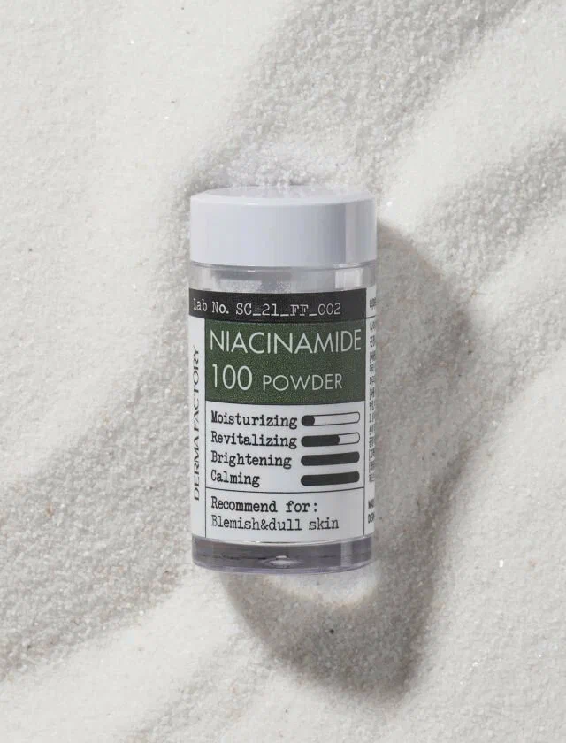 Derma Factory Косметический порошок ниацинамида для ухода за кожей Niacinamide 100 Powder