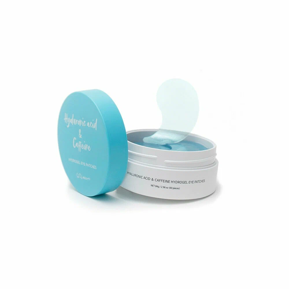 Гидрогелевые патчи с кофеином и гиалуроновой кислотой MISOLI Hyaluronic acid & Caffeine Hydrogel Eye Patches 2 sheets