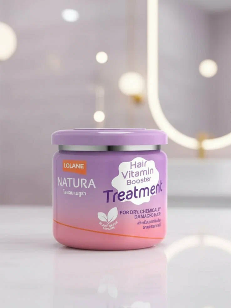 Lolane Маска NATURA HAIR VITAMIN BOOSTER TREATMENT FOR DRY, CHEMICALLY DAMAGED HAIR