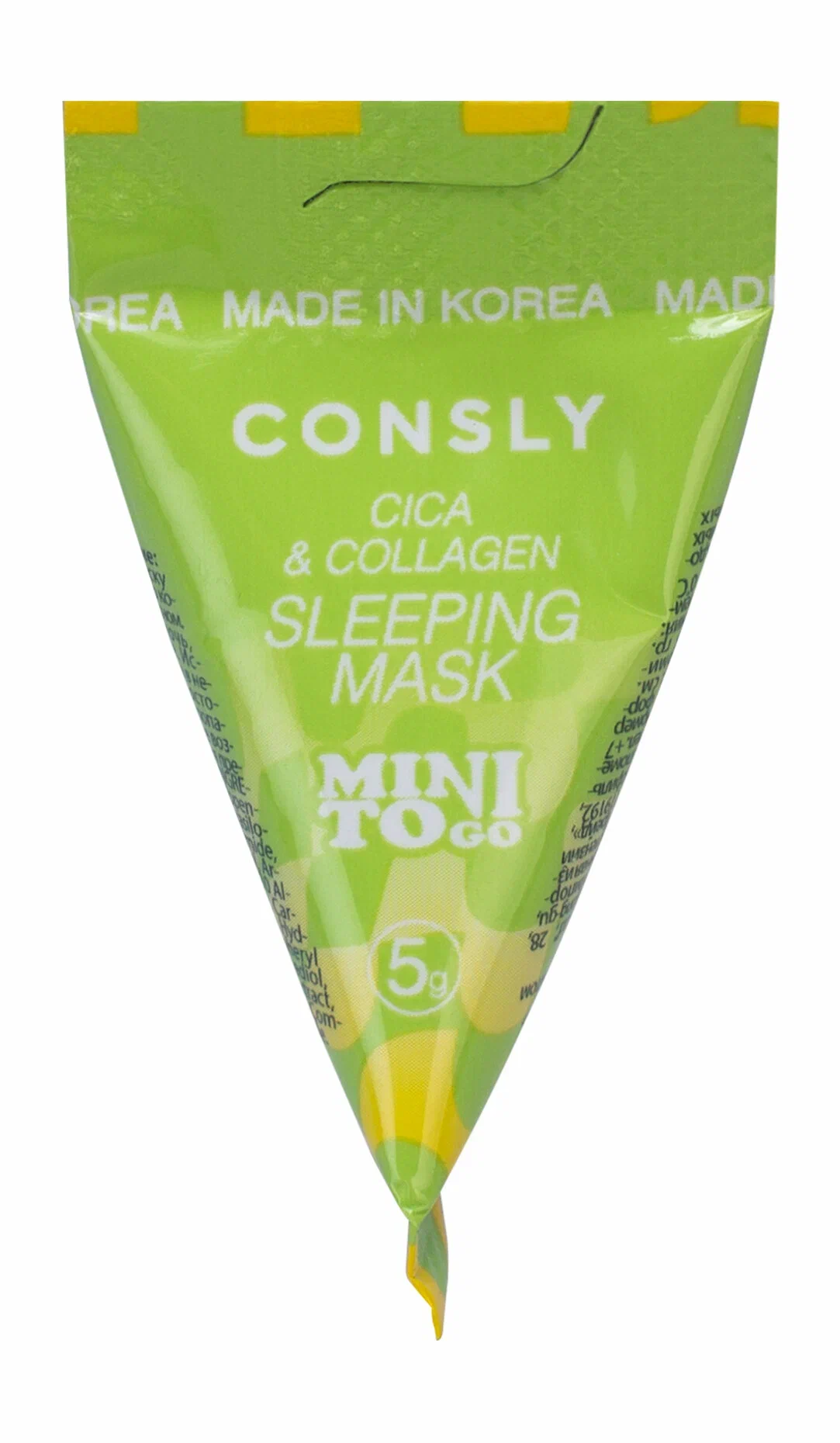 Ночная маска для лица CONSLYMini To Go Cica & Collagen