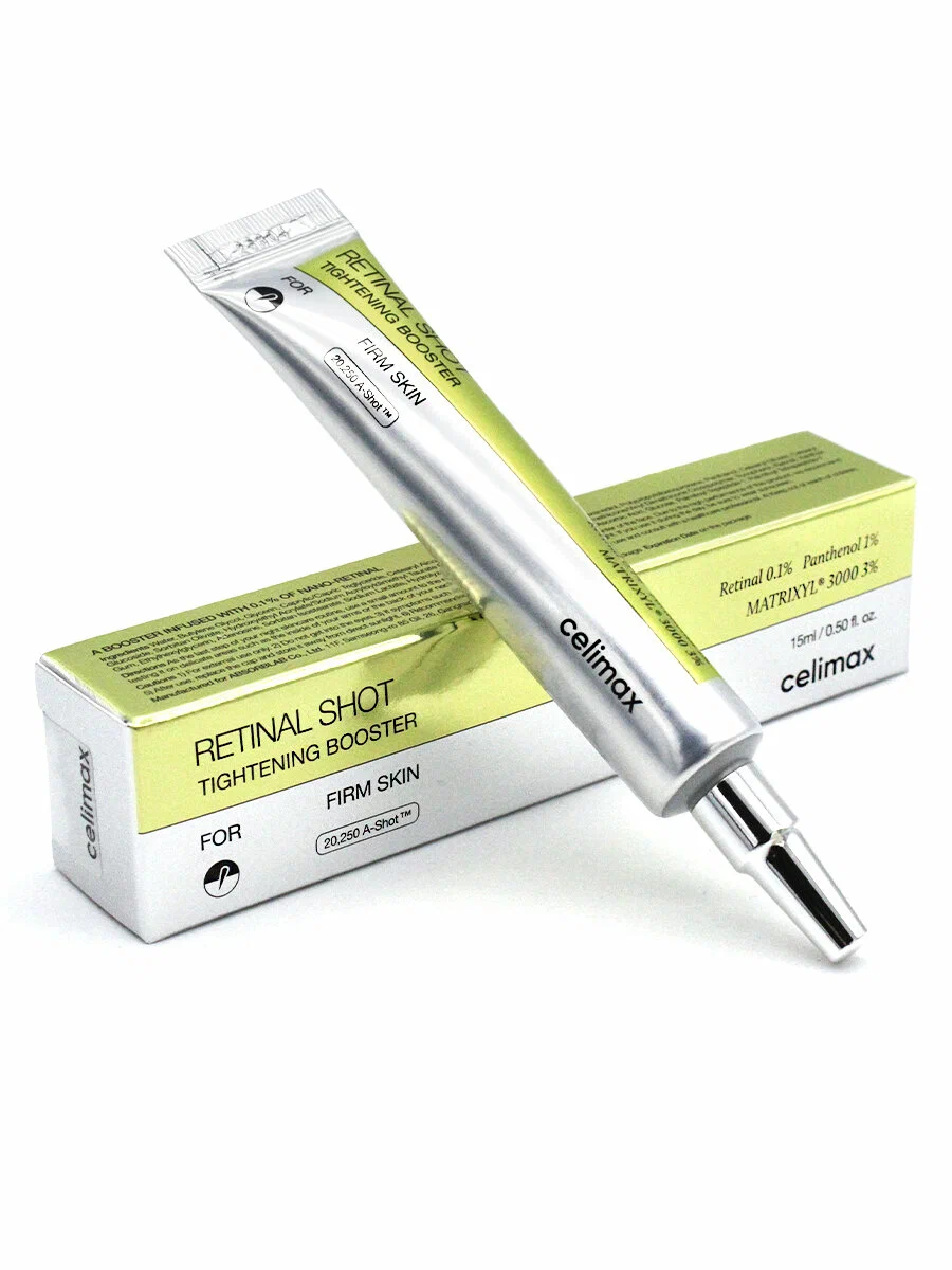 Обновляющий бустер-крем с ретиналем Celimax The Vita-A Retinal Shot Tightening Booster