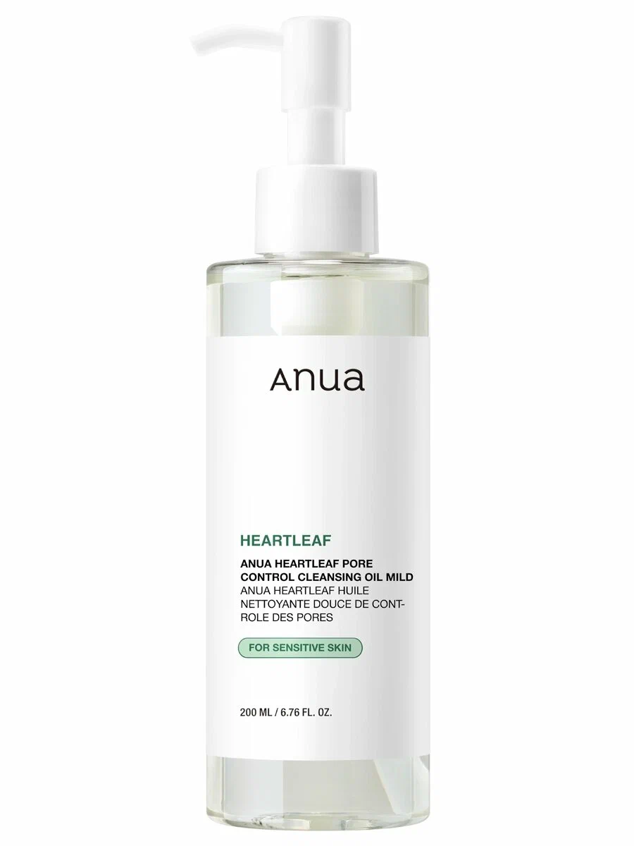 Гидрофильное масло для глубокого очищения пор Anua Heartleaf Pore Control Cleansing Oil