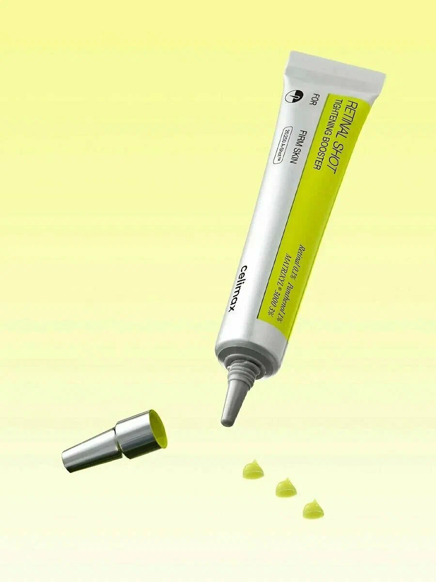 Обновляющий бустер-крем с ретиналем Celimax The Vita-A Retinal Shot Tightening Booster