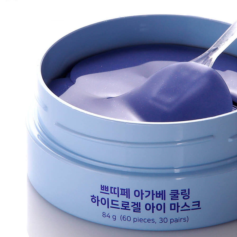 Охлаждающие гидрогелевые патчи с экстрактом агавы Petitfee Agave Cooling Hydrogel Eye Mask