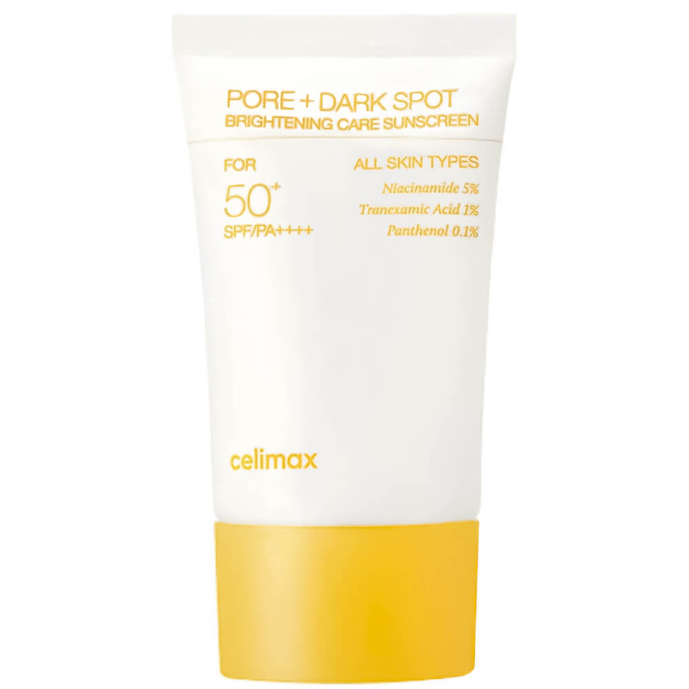 Солнцезащитный крем для сияния кожи Celimax Pore+Dark Spot Brightening Care Sunscreen SPF 50+ PA++++