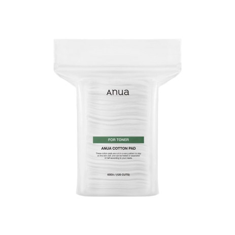 Anua Хлопковые пэды для тонера Cotton Pad For Toner, 60 шт