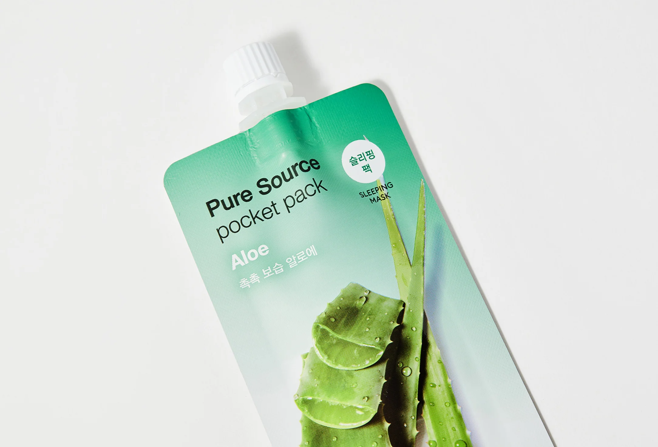 Ночная маска с экстрактом алоэ MisshaPure Source Pocket Pack aloe.