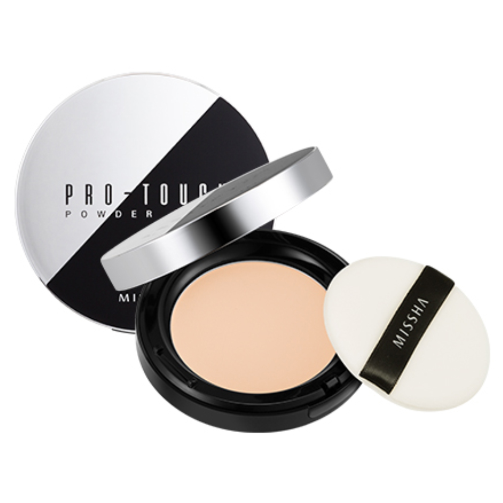 Пудра-компактная для лица Missha Pro Touch Powder Pact, оттенок 23.