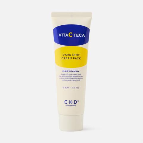 CKD Набор маска-пленка с Витамином С + кисть — Vita C Teca dark spot cream pack