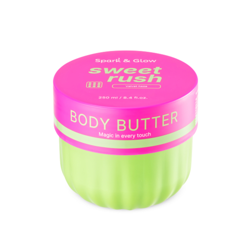 Spark’&Glow Баттер для тела с экзотическим ароматом — Body butter velvet haze scent, 250 мл